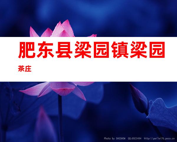 肥东县梁园镇梁园茶庄